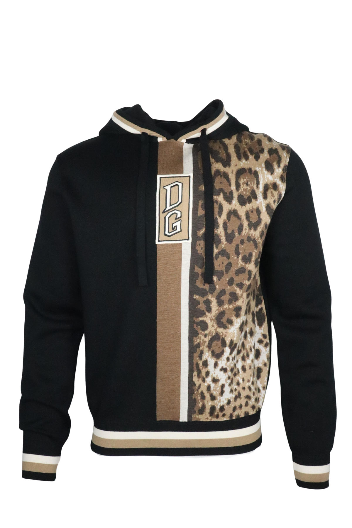 Dolce & Gabbana Hoodie Leo-Muster Größe 50 (1.550€)