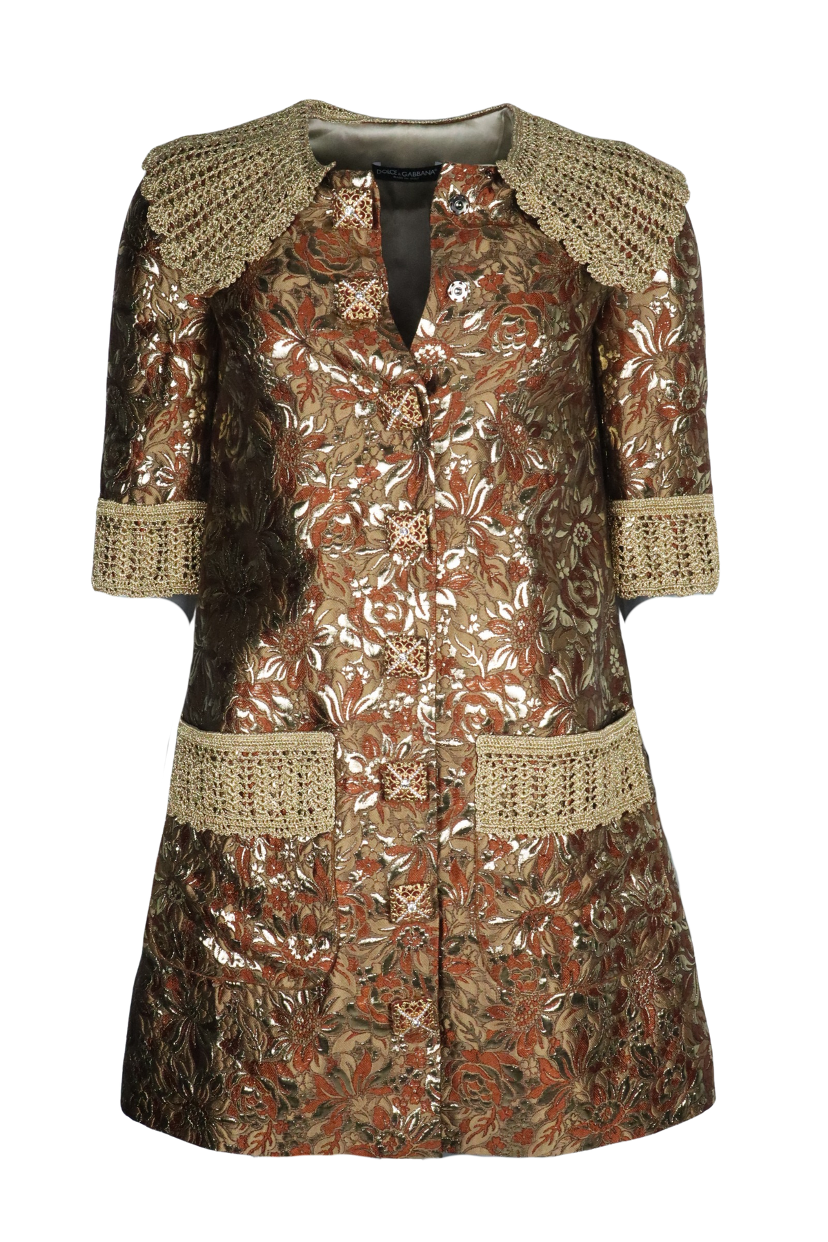 Dolce & Gabbana Brokat-Mantel Größe 36 (3250€)